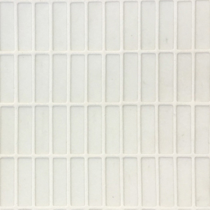 WHITE GLASS KIT KAT 15X48