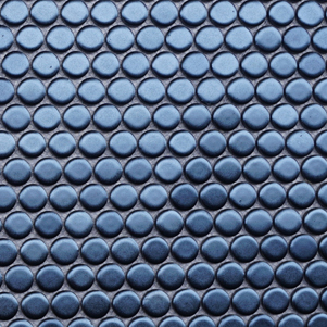 Midnight Blue Pennyround Matt