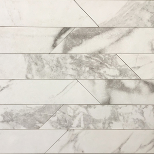Chevron Calacatta Laid Horizontal