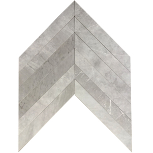 Chevron Bardiglio Laid Chevron