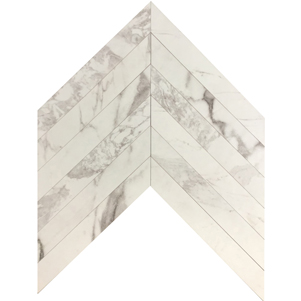 Chevron Calacatta Laid Chevron