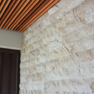 Classic Travertine Chip Faced