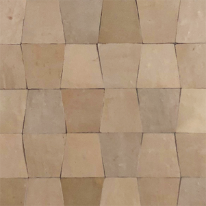 Woven Moroccan Natural Glazed