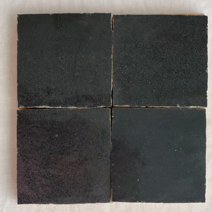 Zellige Dark Grey 100x100mm