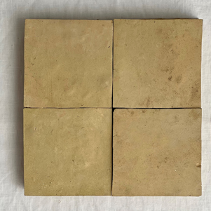 Zellige Natural Unglazed 100x100mm